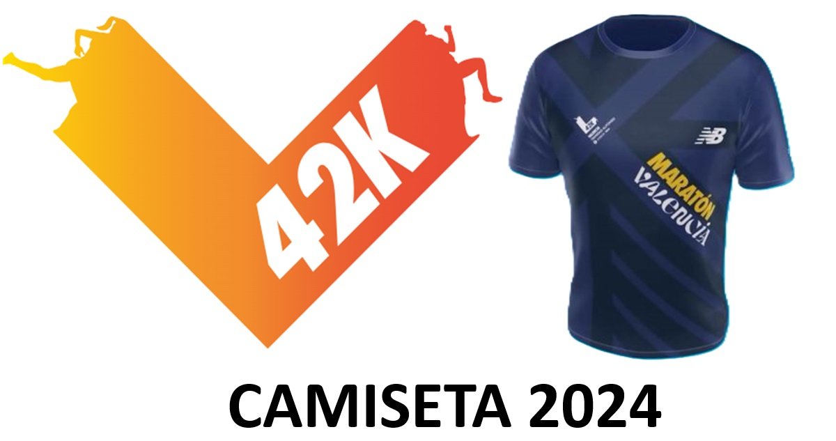 Valencia Marathon 2024 Official T-Shirt