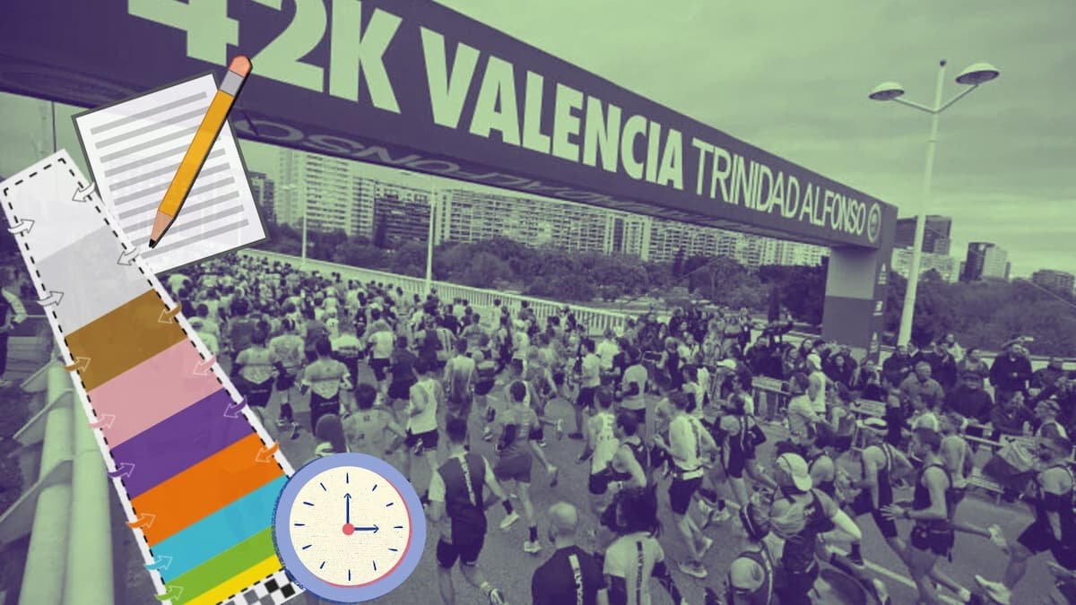 Salida del Maratón de Valencia: Horarios, cómo llegar, los cajones