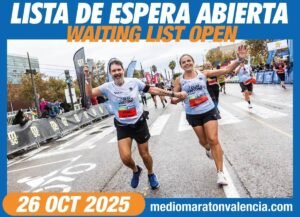 Cómo apuntarse y cómo funciona la lista de espera del Medio Maratón de Valencia