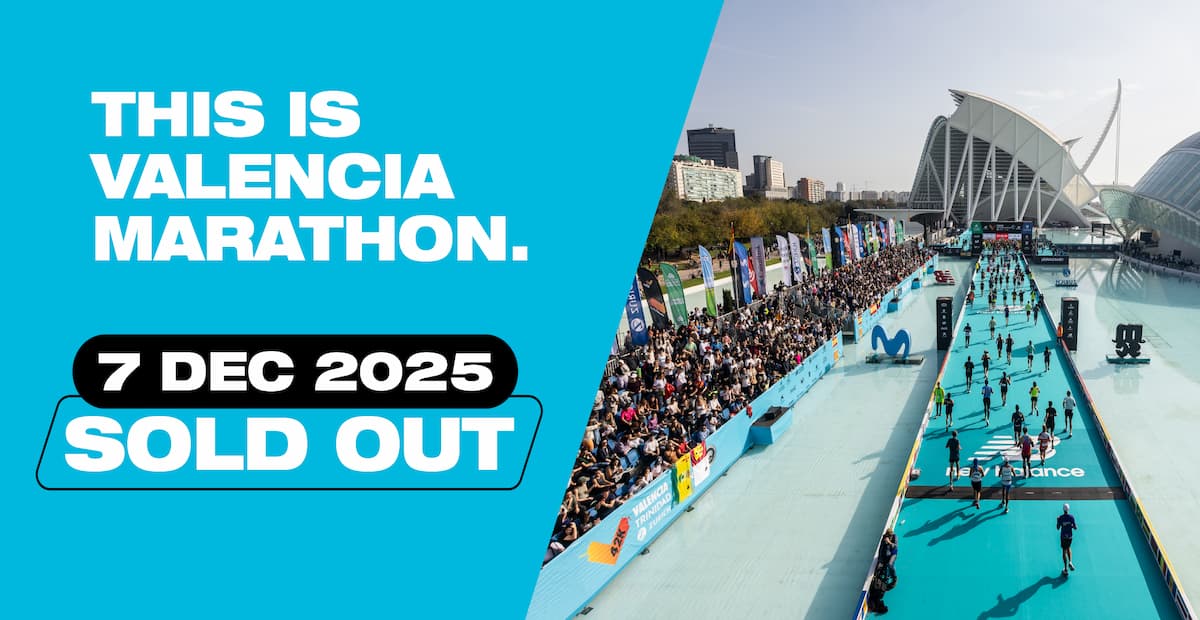 Valencia Marathon Sells Out All 35,000 Bibs for 2025