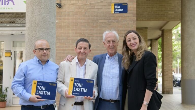 València dedica una plaza a Toni Lastra por su influencia en el atletismo popular