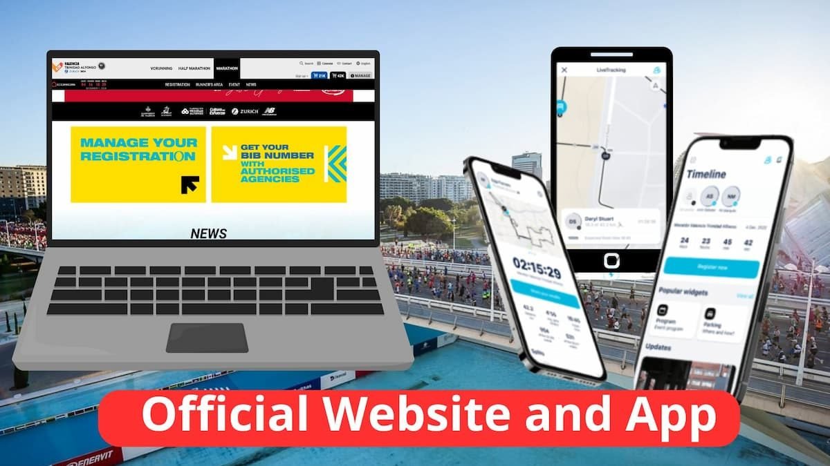 Official-Website-and-App Official Website and App of the Valencia Marathon