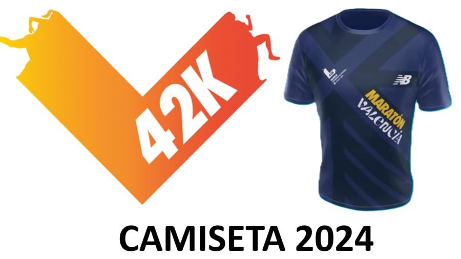 Camiseta Oficial del Maratón de Valencia 2024