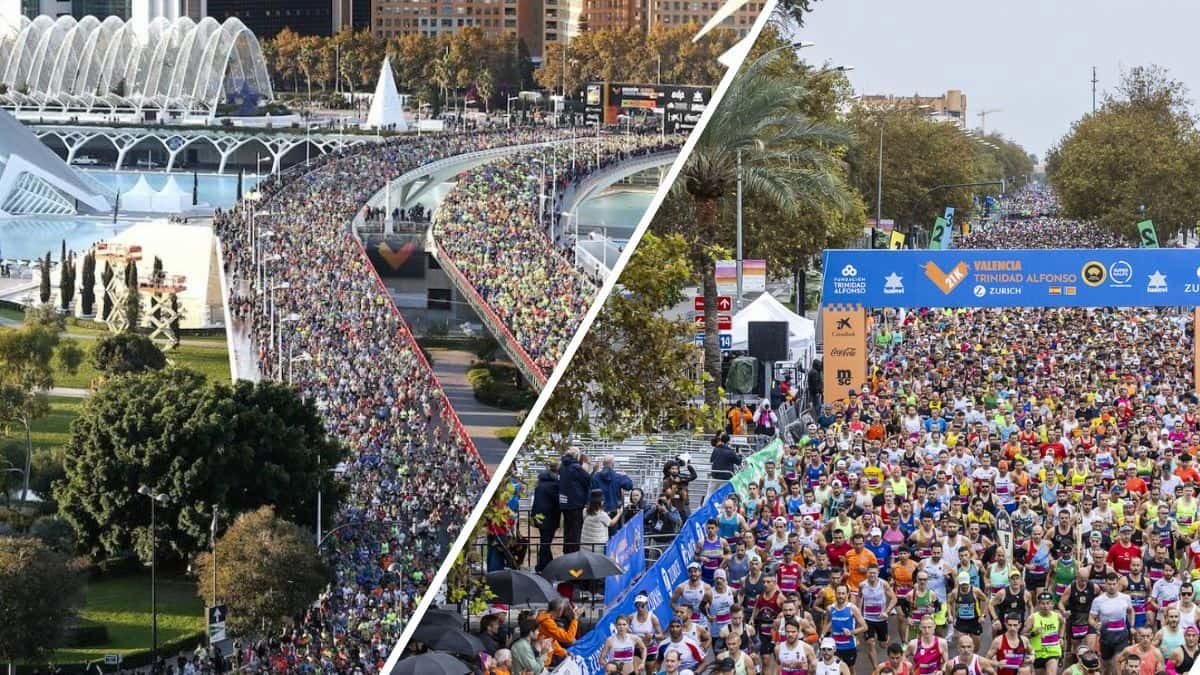 Marathon & half Start Valencia
