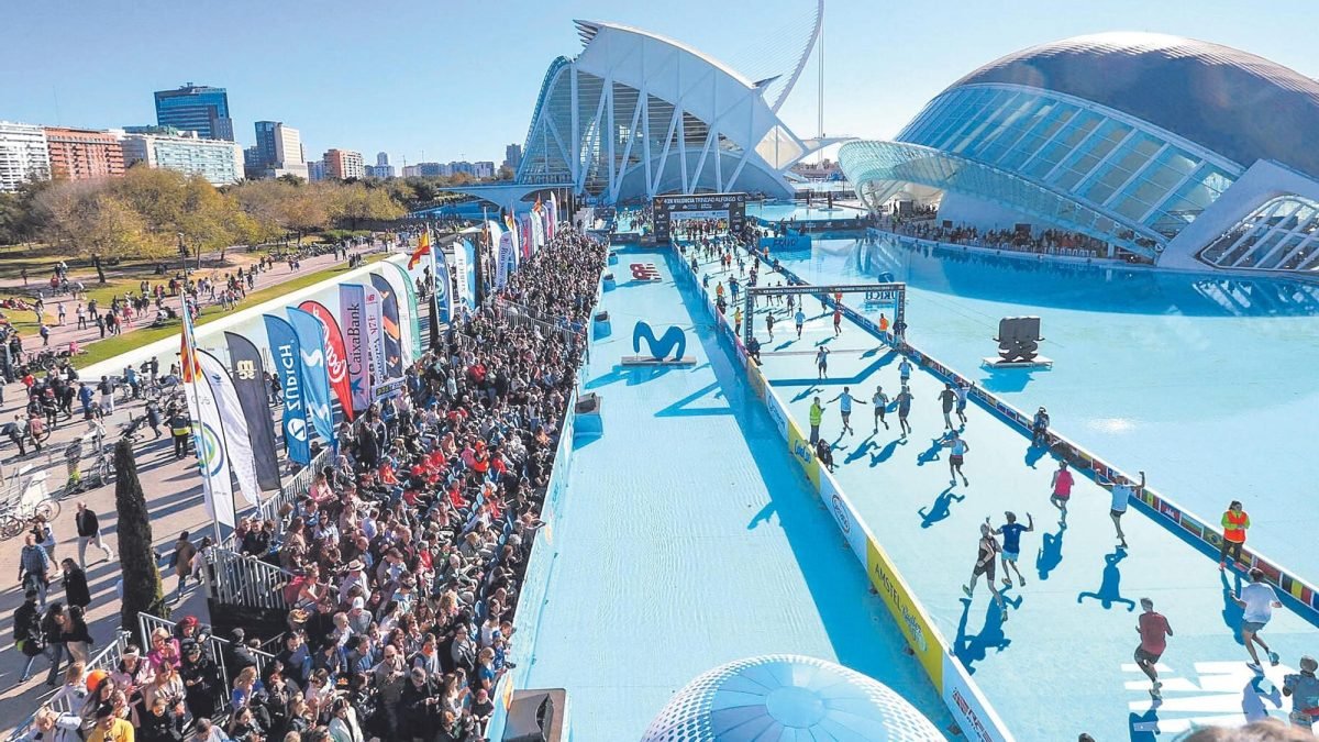 pasarela-maraton-valencia The blue catwalk
